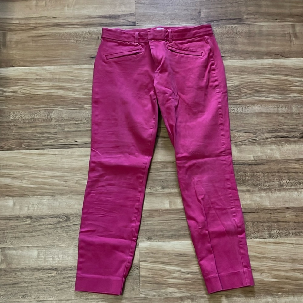 GAP Pink Ankle Cropped Pants